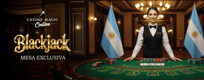 Mesas de blackjack y casino